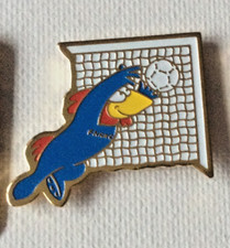 Distintivo footix mascotte Francia 98 Mondiali