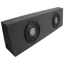 Universal Regular Standard Cab Truck Harmony F124 Dual 12" Sub Box Enclosure
