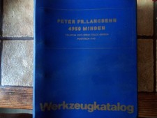 Werzeugkatalog Langbehn Minden