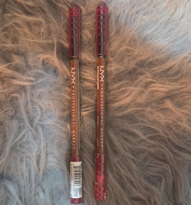 NYX Professional Makeup BROW Liner Powder Pencil Lot of 2 .SHADE TAUPE.