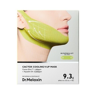 Dr.Melaxin Cactox Cooling V-UP Mask Set (9.3g x 4 sheets) K-Beauty