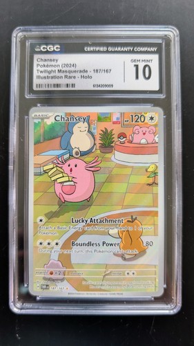 Chansey graded CGC 10 for sale on eBay