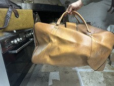 valigia in pelle anni 60-70 ottima quasi nuova