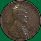 1931-D Lincoln Wheat Cent Choice Very Fine VF+ Coin #36160