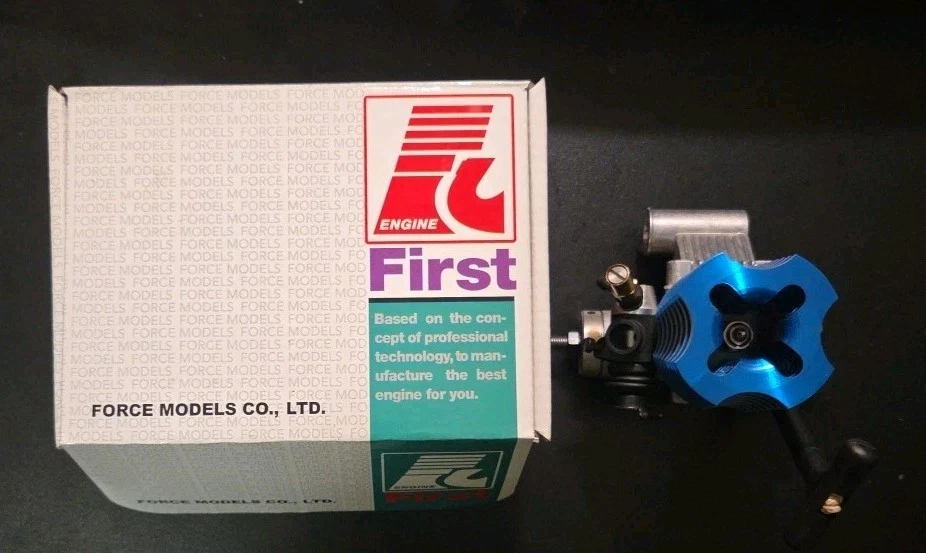 HSP 02060 Blue VX18 Engine 2.74cc Pull Starter RC 1/10 Nitro Car Buggy RedCat - Image 2 of 3