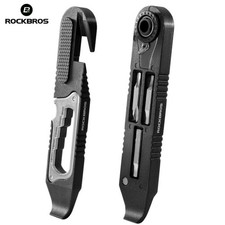 ROCKBROS Bike Ratchet Wrench,14 In 1 Multifunctional Repair Tool Kit, Portable