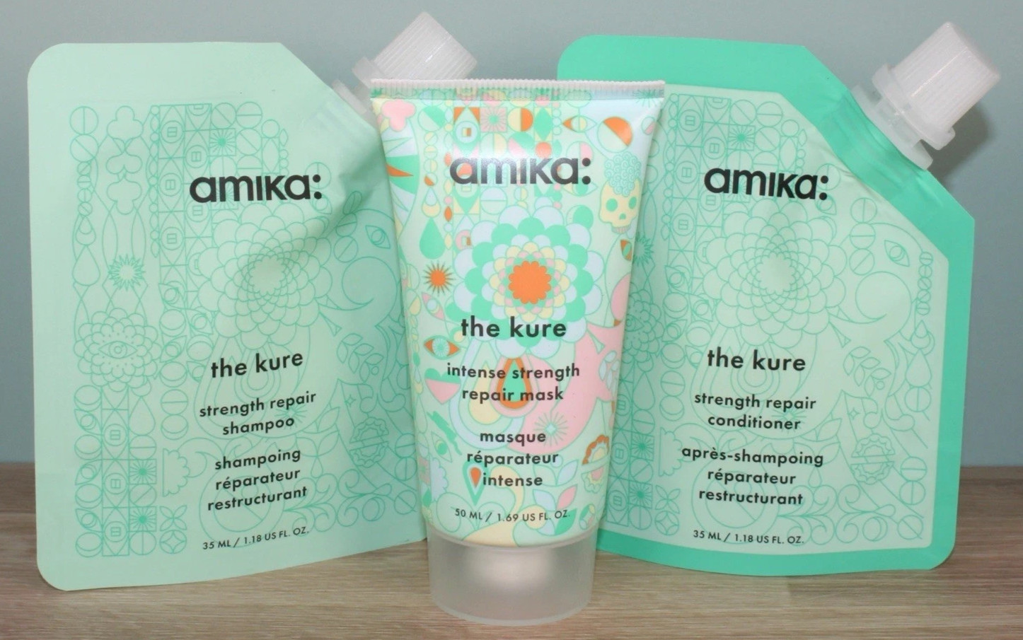 *BRAND NEW* Amika The Kure Strength Repair Trial Set (Sephora Beauty Insider)