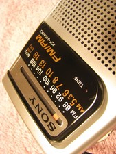 Sony ICF-S10MK2 Pocket Portable AM/FM Radio NEW OPEN BOX