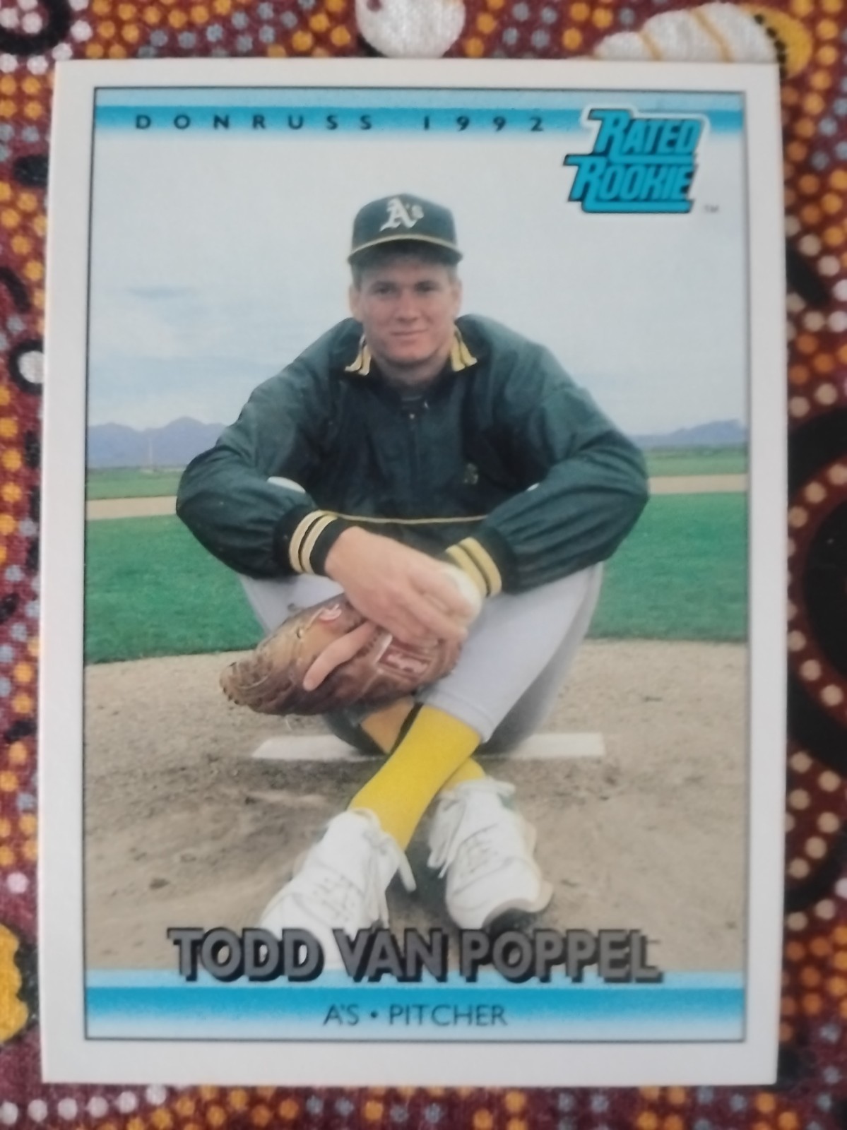 Todd Van Poppel, Rated Rookie RC - 1992 Donruss Baseball