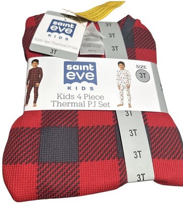 Saint Eve Kids' 4-piece PJ Set 3T NWT