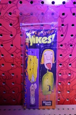 Vintage 1994 Yikes! Minute Maid Promotional HB #2 Lead Pencil Paint Splatter