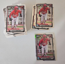 25 Count Adolfo Sanchez Bowman Topps Card RC lot Cincinnati Reds