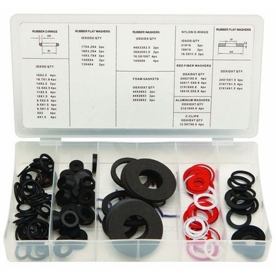 (USA SELLER) Tap Reseater Washer Assortment 125 Pc. FREE SHIPPING NEW 