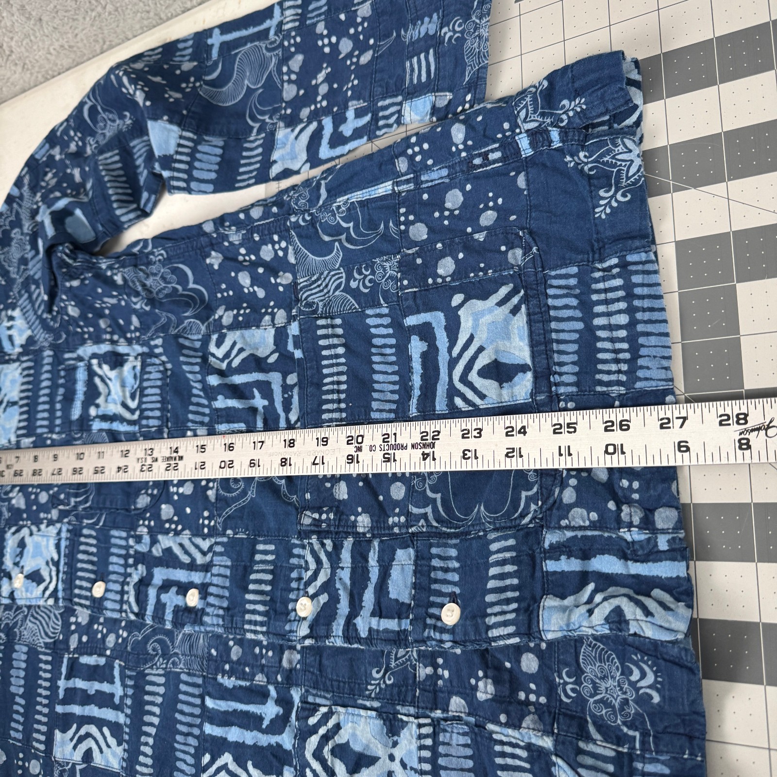 J.Crew Patchwork Indian Madras Button Down Shirt … - image 10