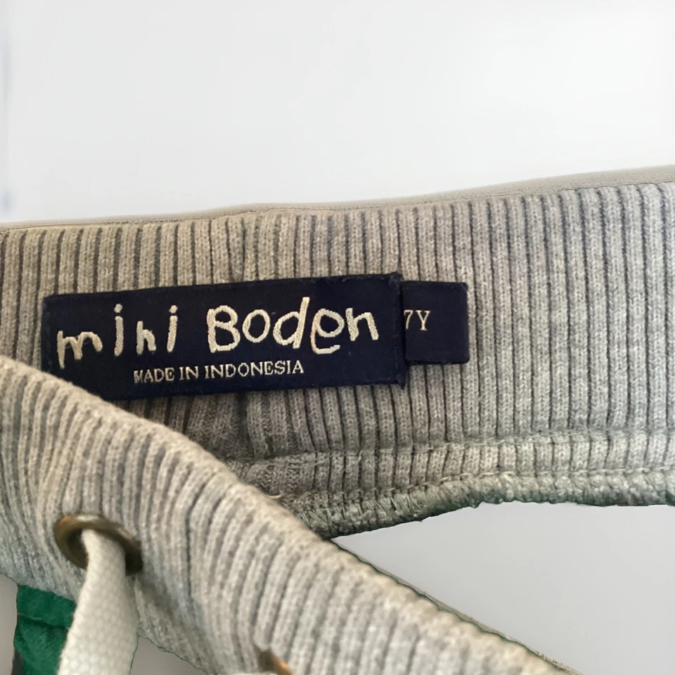 Pantalones de surf enrollables MINI BODEN 7 niños verde a cuadros tartán cintura elástica Foto 3 de 3