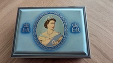 Capstan Cigarettes Tin. Coronation of Queen Elizabeth II 1953. WD & HO Wills VGC