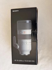 Sony 70-200mm F2.8 Gm Oss Lens - Mk Inot Mkii
