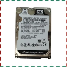 Western Digital WD3200BEKT 320GB 7200RPM SATA 2.5" Internal HDD Hard Disk Drive