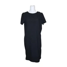 Katherine Barclay Montreal Blouson Style Black Dress Size 2