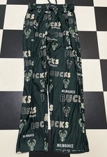 Milwaukee Bucks NBA Sleep Pajama Pants Green Size Small Sideline Apparel