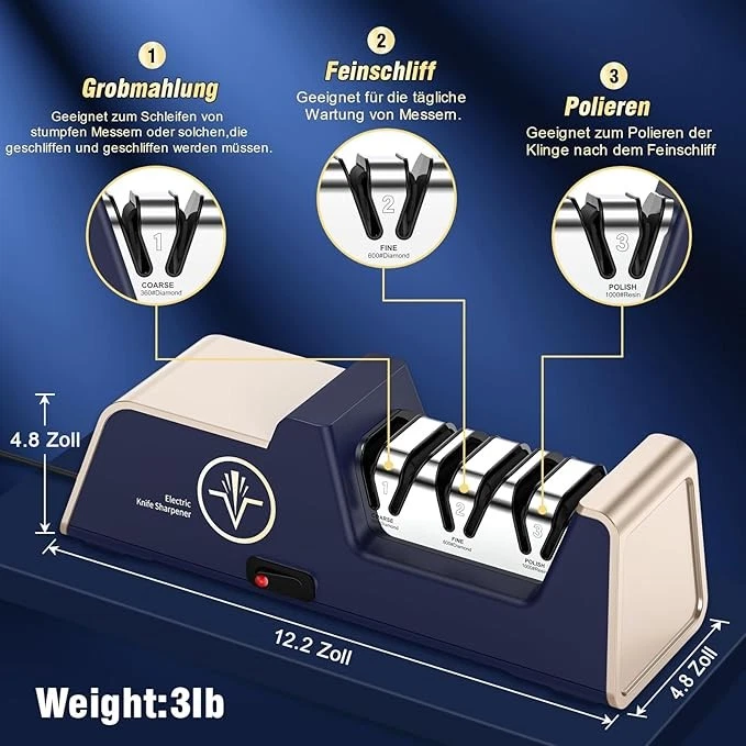 Professioneller elektrischer Messerschärfer - Bild 4 von 4