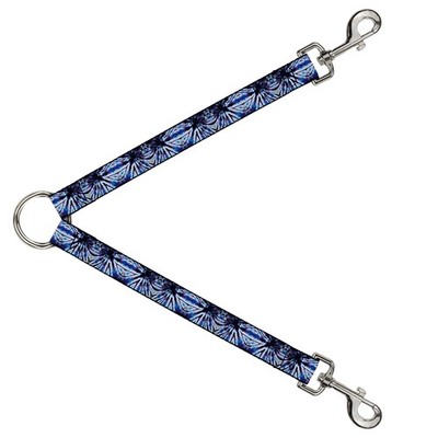 Dog Leash Splitter Tie Dye Purple/Blue (US IMPORT)