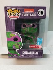 Funko Pop! Serie de arte Donatello #55 Teenage Mutant Ninja Turtles