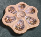 Rare Scenic Oyster Plate, Antique Meissen Richard Klemm, Dresden Continental — photo 3