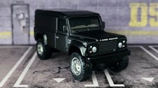 CUSTOM Land Rover Defender 110 Hard Top  •  Chrome Wheels  •  Hot Wheels Premium