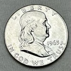 1963 P FRANKLIN HALF DOLLAR 90% SILVER BU