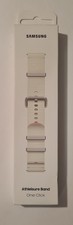 New OEM Samsung Galaxy Watch 7 6 5 4 Athleisure Band 20mm S/M Cream Sealed Box