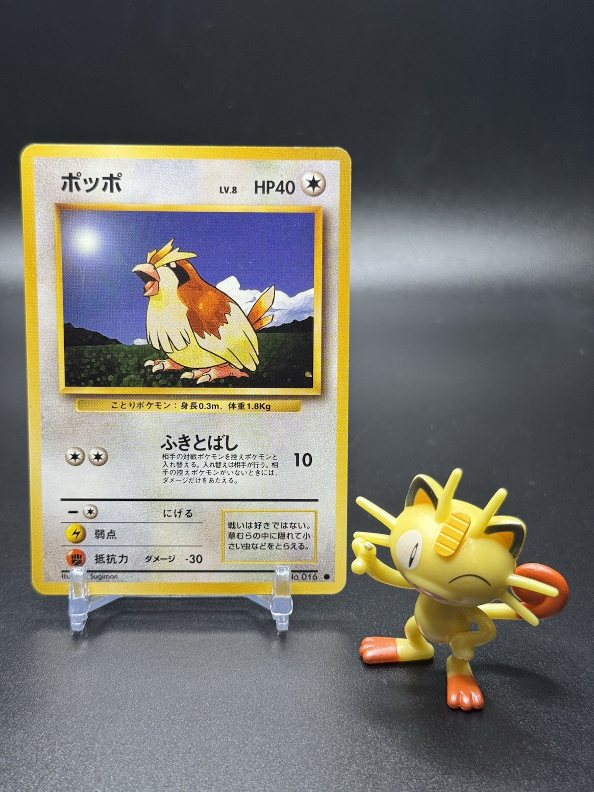 Pidgey No. 016  1996 Pokemon Japanese Base Set- LP