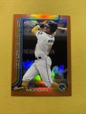 Tre’ Morgan 2025 Topps Chrome Debut Orange /25 Refractor Parallel Ray Biscuits