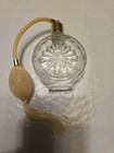 Vintage Decorative Glass Perfume Atomizer Bottle with Gold Top and Tassel — photo 2
