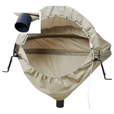 Universial Miter Saw Dust Collection Hood for Table Miter Saw with Storage Bag