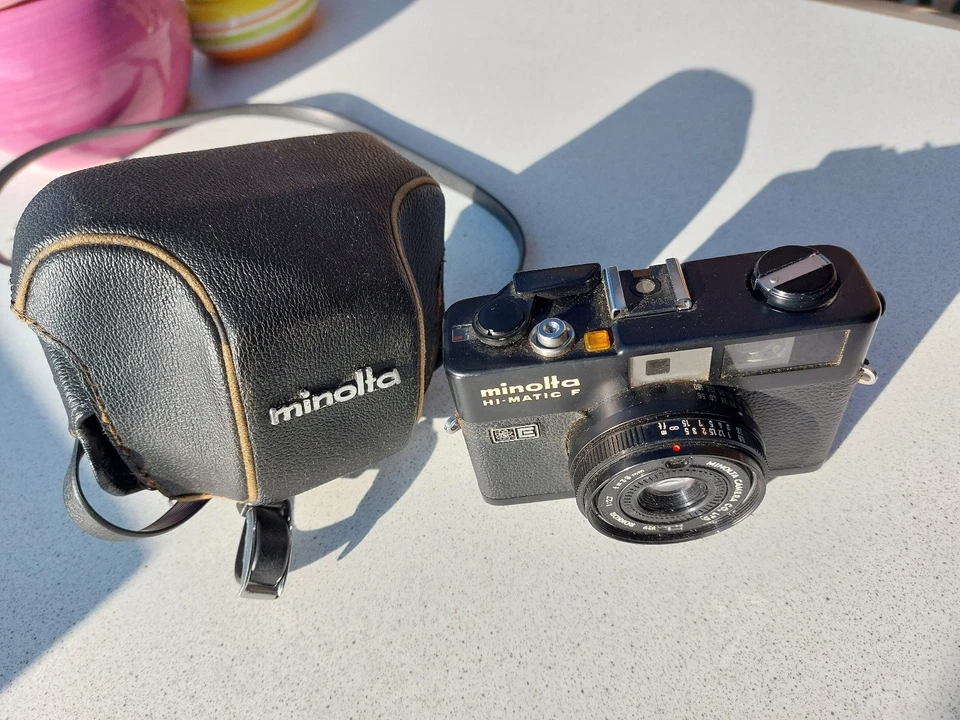 Minolta HI-Matic F mit Rokkor 1:2,7, f=38mm, gebraucht - Bild 2 von 3
