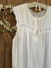 Vintage nightgown Barbizon Pale Blue Large Missing Top Button