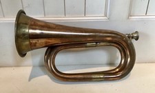 Vintage Messing Kupfer Kavallerie Stil Horn I...