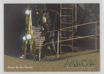 2015 Cryptozoic Arrow Season 1 Gold 12/40 Down by the Docks #30 7n2