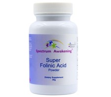 Super Folinic Acid Powder, 30 g, Gluten free, Dairy Free, Soy Free