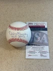 Eddie Murray signed OML baseball w/ HOF 2003 ** JSA **