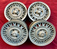 Original Alfa Romeo Wheels - 14 X 5.5 Campagnolo Campanatura 38 - 4 Wheel Set Original Alfa Romeo Wheels - 14 X 5.5 Campagnolo Campanatura 38 - 4 Wheel Set