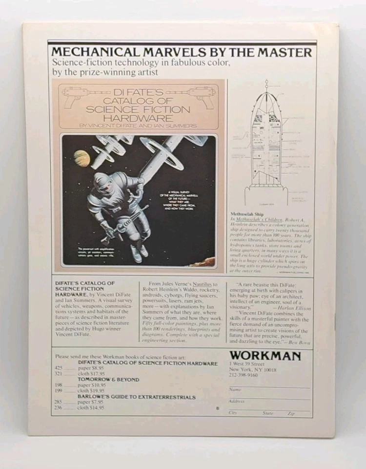 STARSHIP SCIENCE FICTION Spring 1981 Magazine STEPHEN KING Interview Derleth - Image 2 of 4