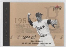 2002 Fleer Premium Legendary Dynasties Gold 114/300 Duke Snider #15LD HOF a5h