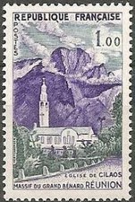 FRANCE N°1241 "MASSIF DU BENARD LA REUNION" NEUF xx TTB