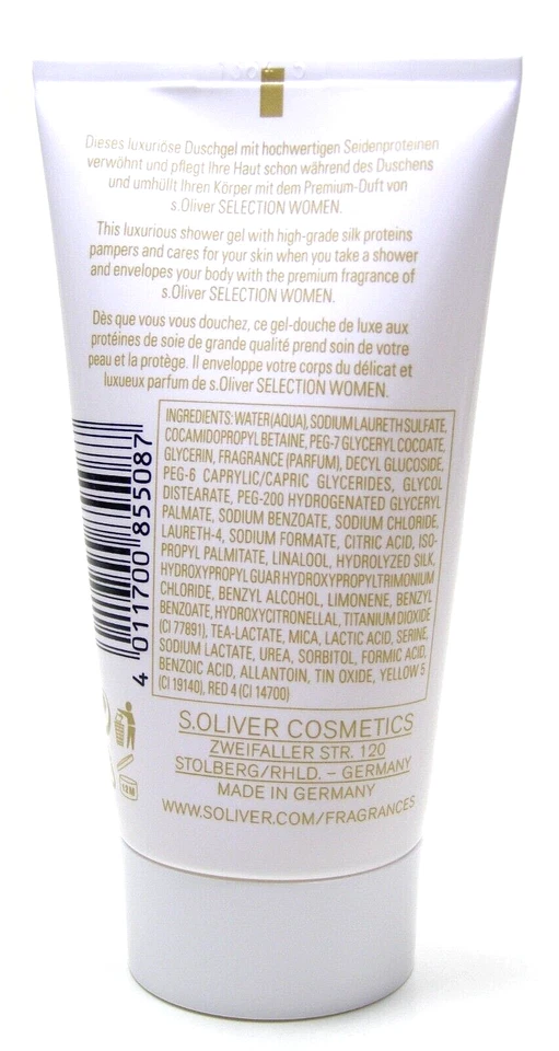 s.Oliver Selection Women Luxury Bath & Shower Gel 5 x 75 ml - Bild 3 von 3