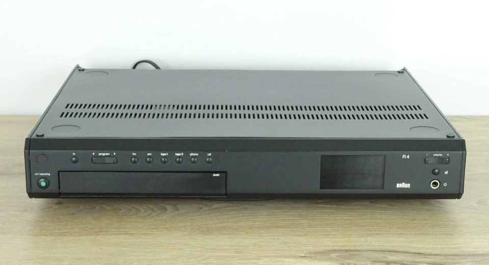 Receiver Braun Atelier HiFi R4, Schwarz, sehr guter Zustand, sgr4sw