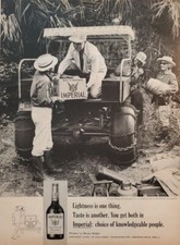 Vintage Magazine Print Ad - 1966 Imperial Whiskey By Hiram Walker Vintage Magazine Print Ad - 1966 Imperial Whiskey By Hiram Walker