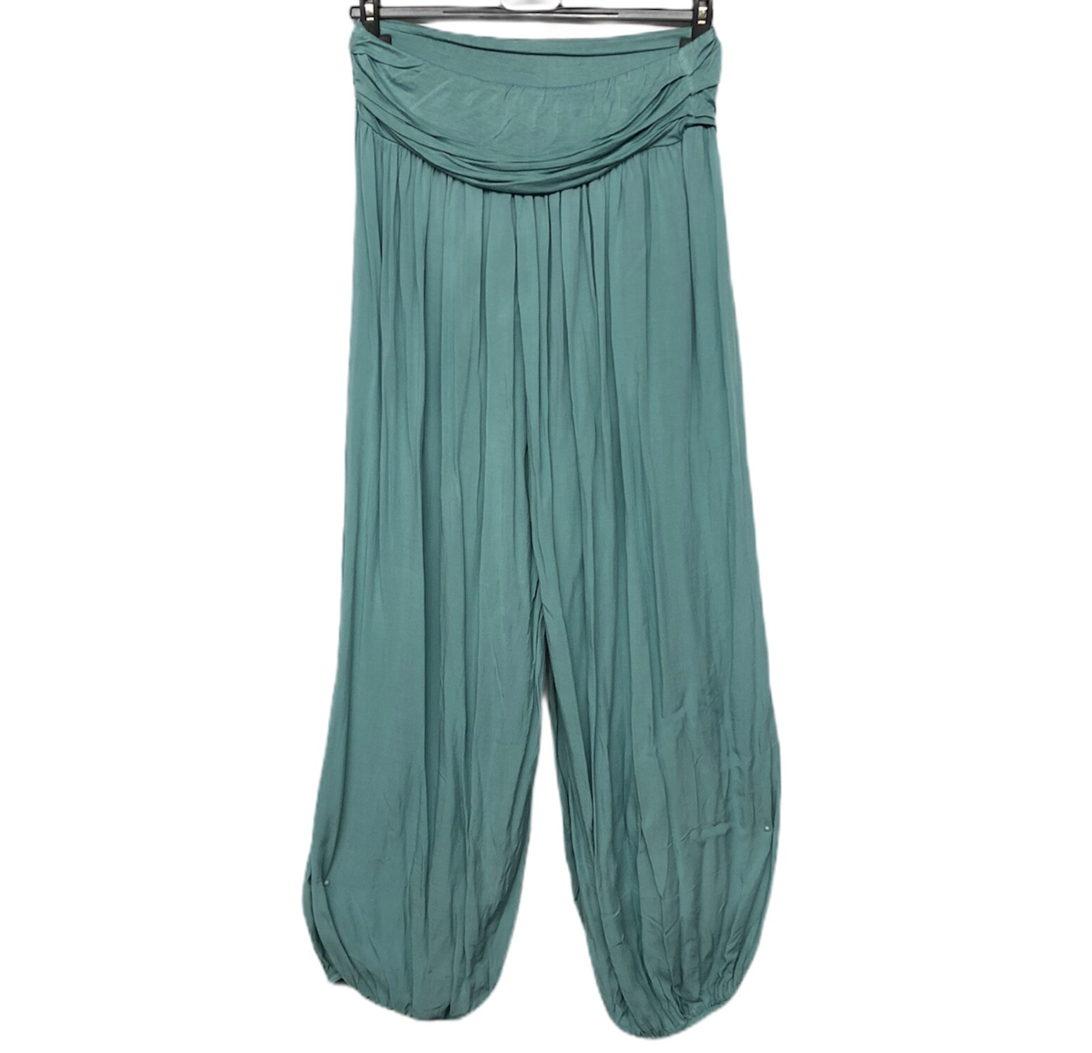 Pantaloni ITALIANI Lagenlook BOHO Hippy HAREM LOUNGE Pantaloni - Foto 10