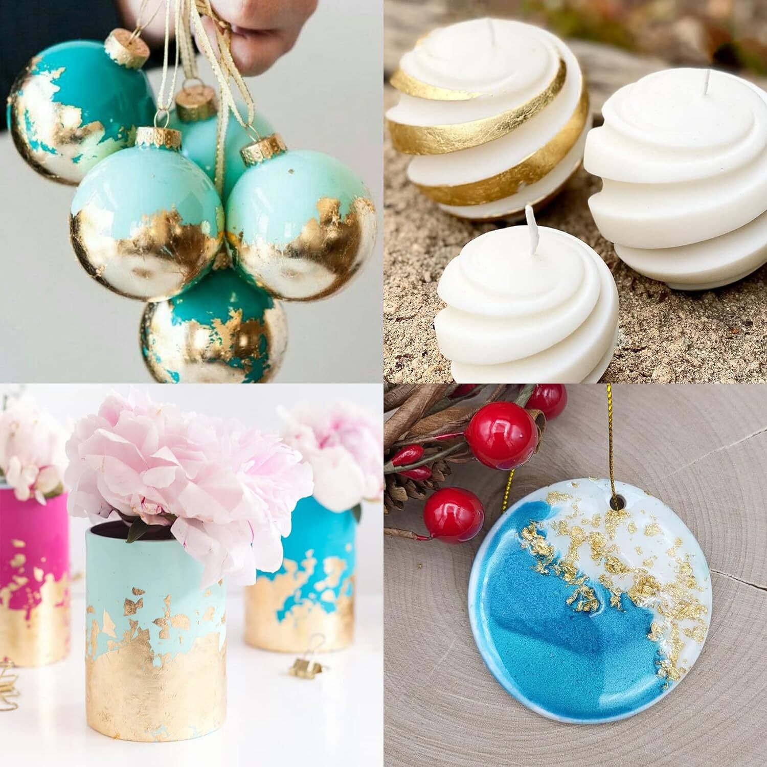 VGSEBA Gold Leaf Gilding Adhesive Set, 100ml Water Based Metal Leaf